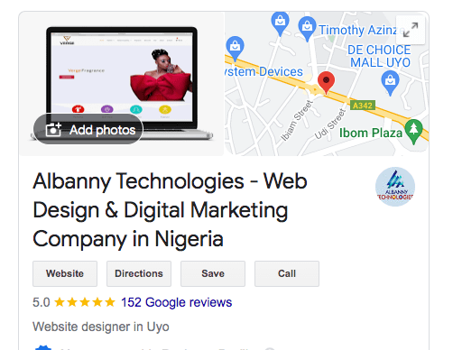 Albanny Technologies Google Business Profile