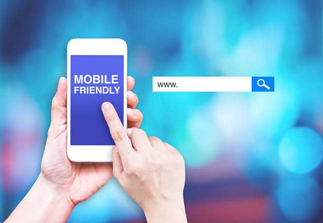 Create a mobile friendly website by optimizing images 