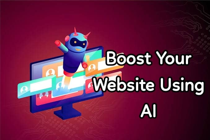 How to boost your website using AI