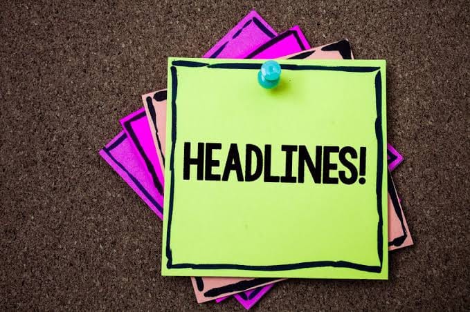 Your headlines are one of the ways to create engaging content